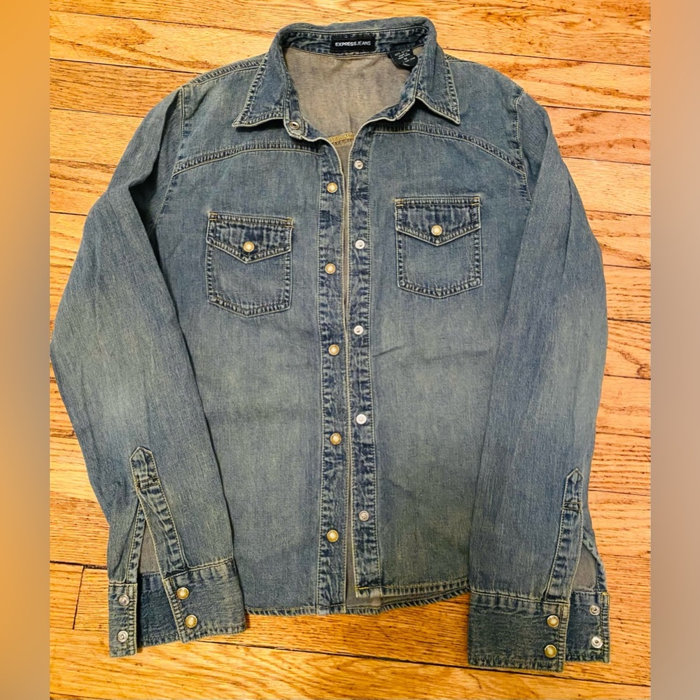 Express Jean button up